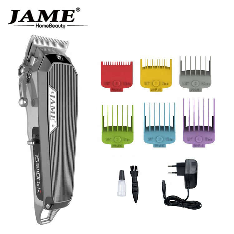 JAME JM-G500 New Side LCD Display All Metal  Design Professional Hair Clipper