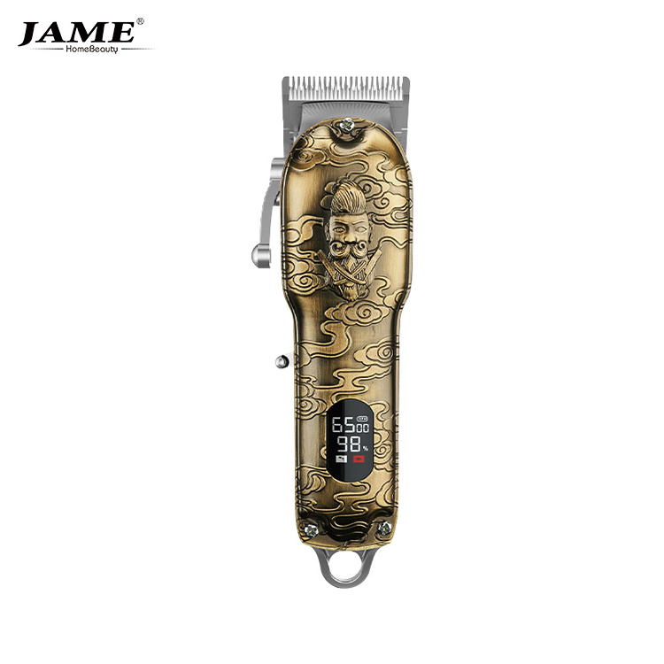 Homebeauty JM-106 Professional Mens Hair Clippers Zero Gapped Cordless Hair Trimmer with DLC blade