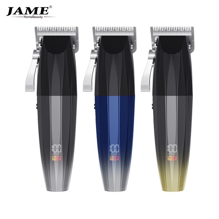 JAME JM-G10 Clipper for Men Cord/Cordless Professional Barber Hair Cutting Kit Beard Trimmer with LED Display