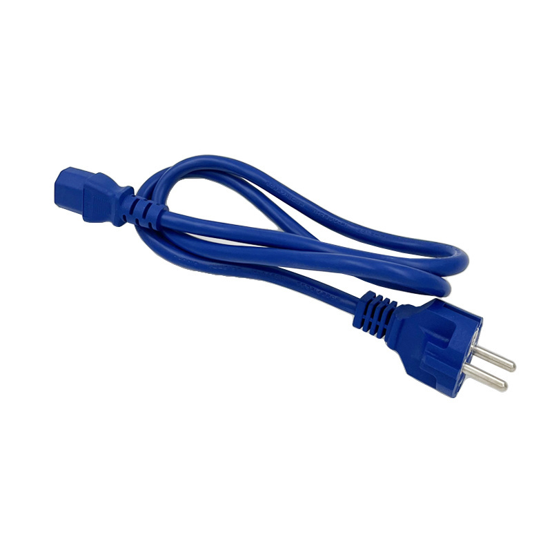 Euro mains power cord cable for laptop/ PDU/ office