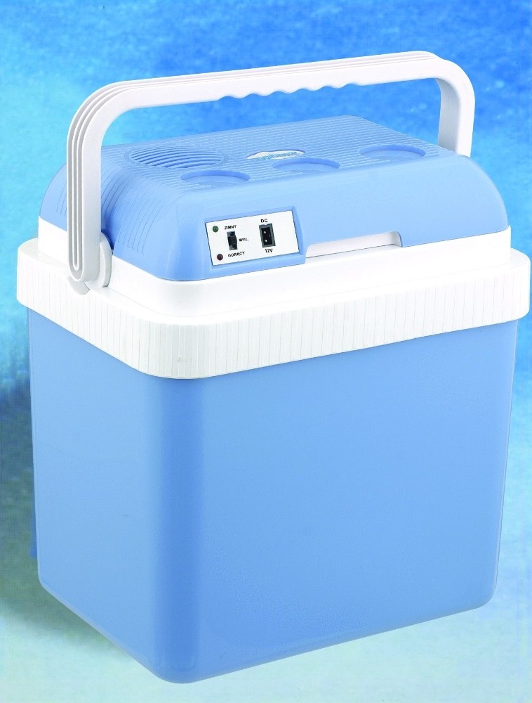 portable electric mini travel cooler coolers for car horizontal mini fridge 24L