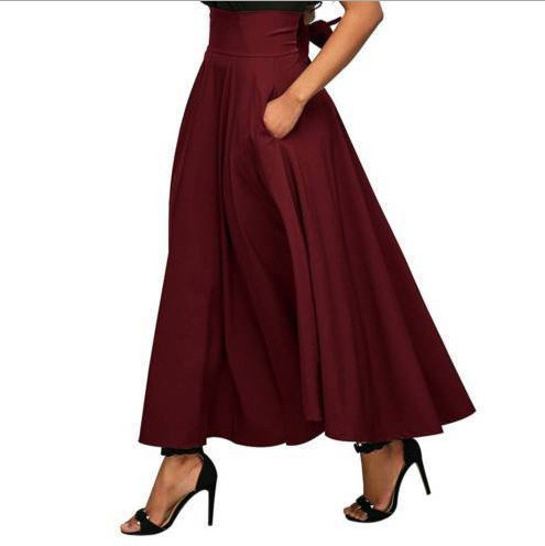 women's grey working skirt suits casual dresses formal swing women's skirts elegant