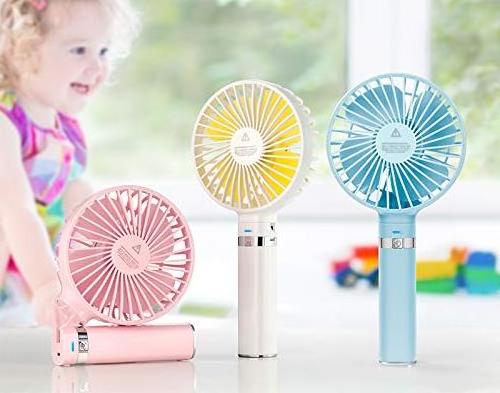 2020 Foldable CE RoHS  handheld USB rechargeable portable car electric mini fan