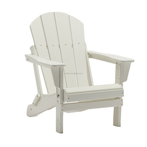 Outdoor garden chair HDPE Adirondack folding chair for beach use