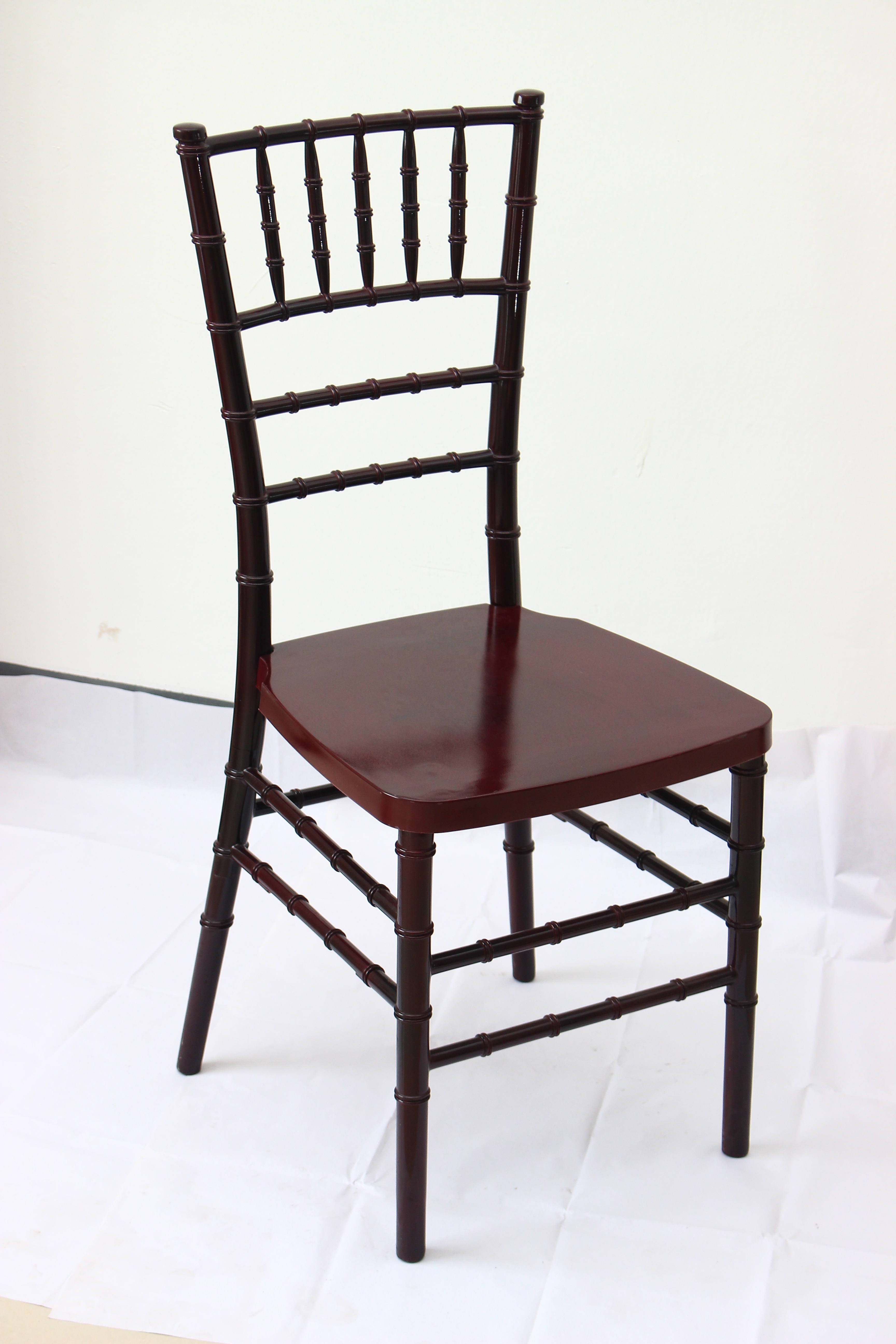 Resin chiavari chair different colors  using in rental event  party  gold color