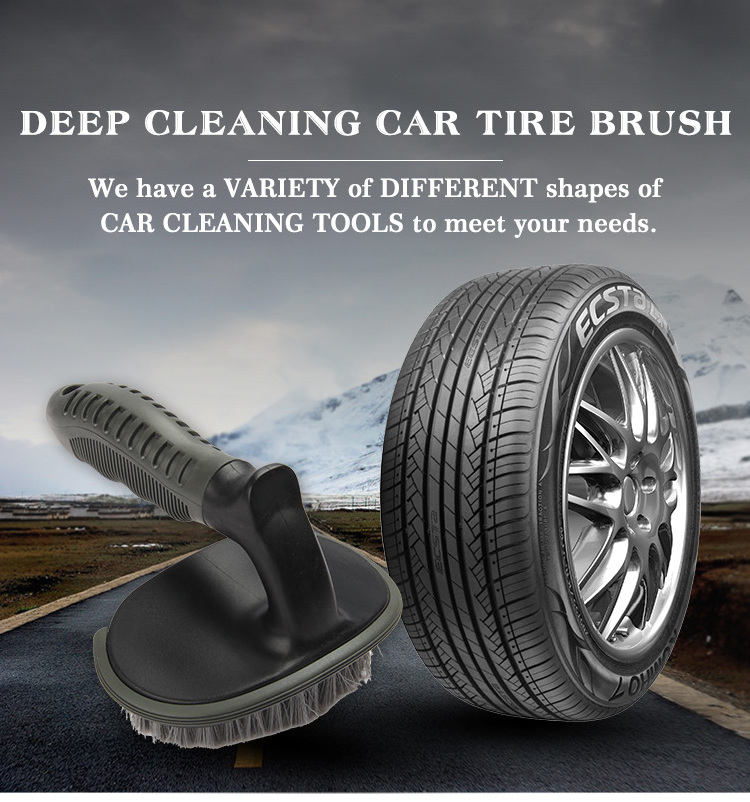 Factory Direct Sales Car Wash Detailing Car Wheel Rim Cleaner Brush