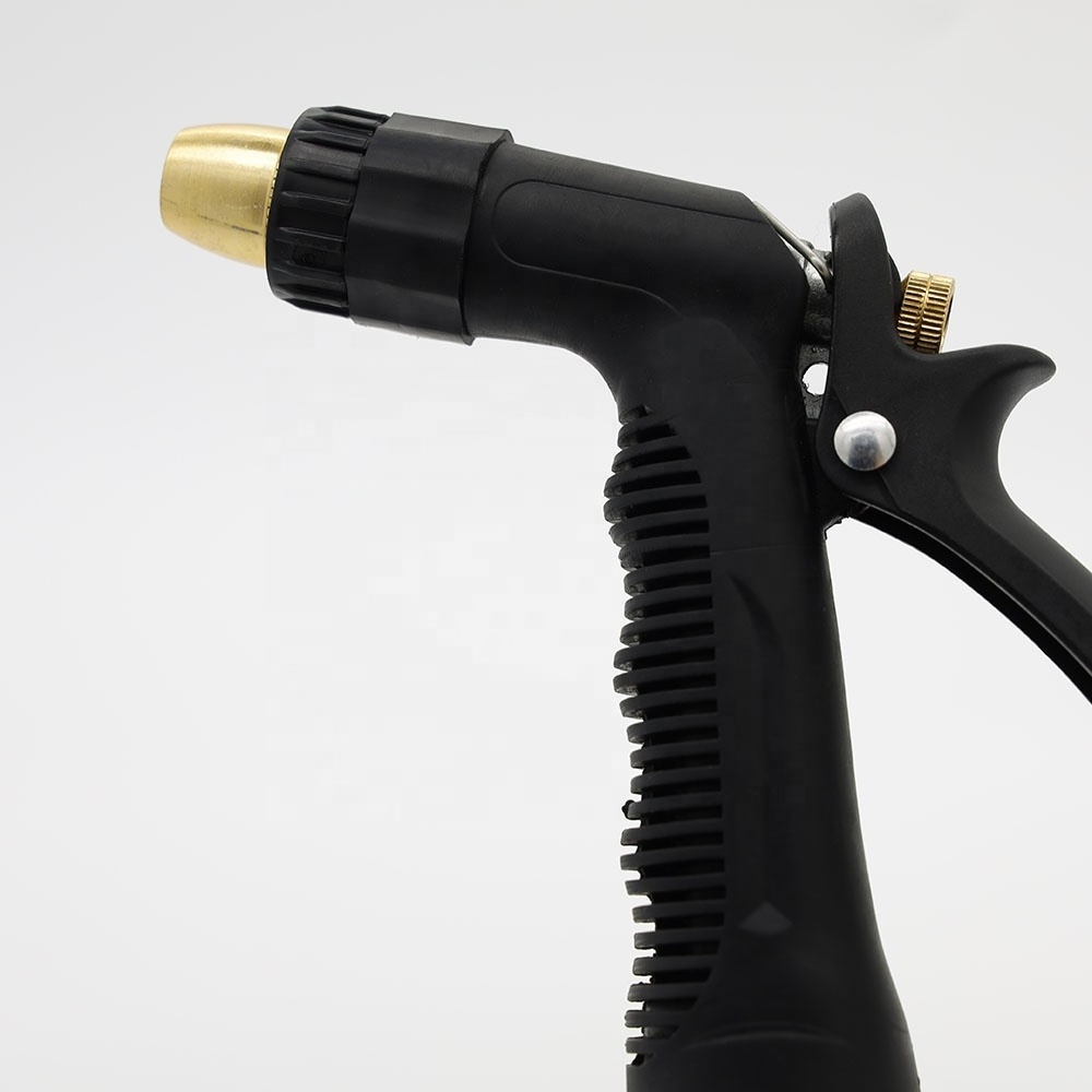 JS brass mist sprayer nozzle agricultural spray nozzle garden water gun plastic hose nozzle