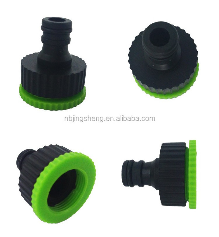 JS Hot Selling plastic water shut off valve garden water hose connector