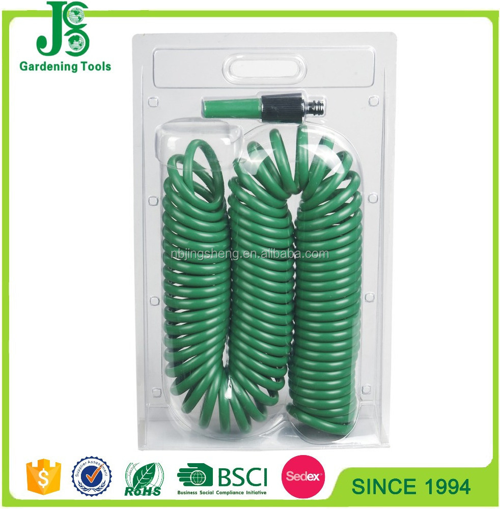 JS-970 Garden hose holder with 25FT coil hose kits