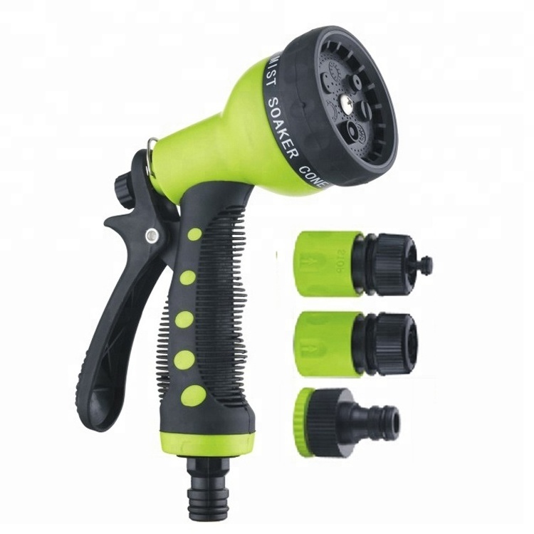 JS high quality spray penting gun garden hose nozzle watering water spray gun spray