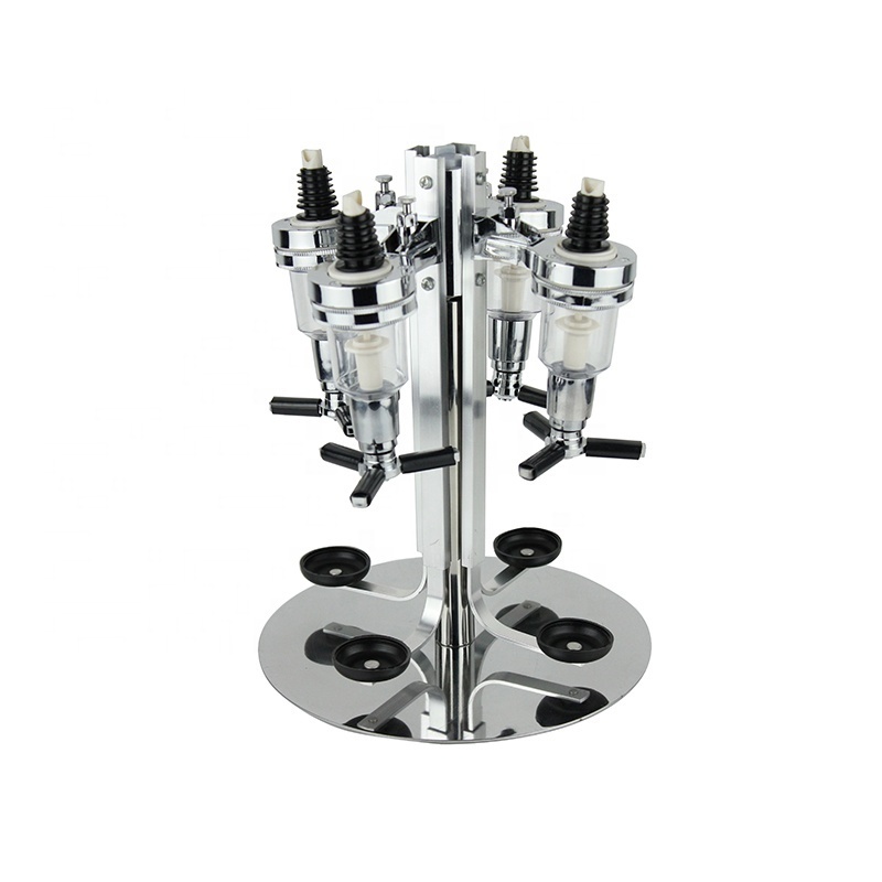 Wine dispenser Jingtian/4 bottle drink dispenser/Bar liquor dispenser