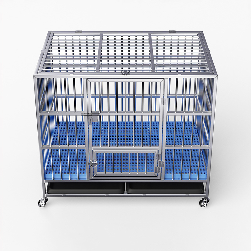 Indoor iron eco friendly stable metal dog crate pet cage supplier dog cages for sale with wheels BestSuppliers