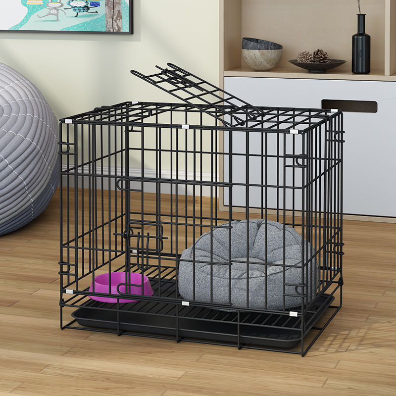 Disturibtor manufacturer pink fashion iron pet cages houses product stackable dog cage drop cage for dogs