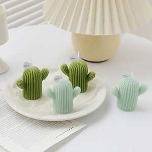 Decorative Luxury Candle and Custom Made Soy Wax Cactus Candle