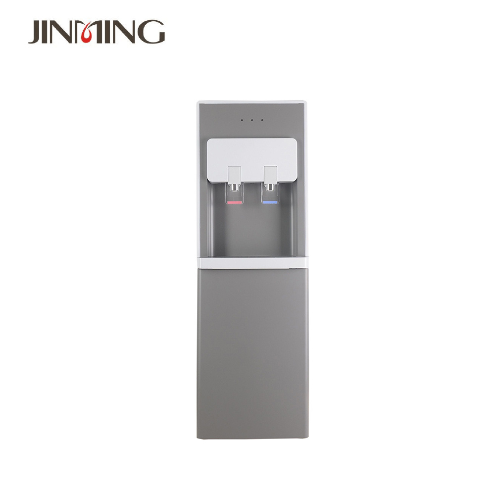 Korea style free stand hot cold water dispenser / Vertical water cooler compressor or electric cooling  with cabinet hotel home