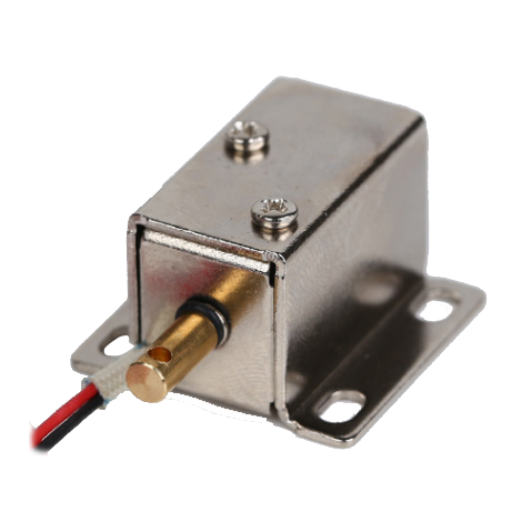 6V dc JSO-0627-2A mini electric solenoid cabinet door lock with manual release function