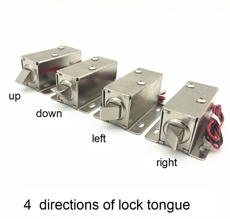 hot sales 3v 5v 6v 12v 24 volt mini micro electronic open frame linear push pull electromagnetic solenoid lock