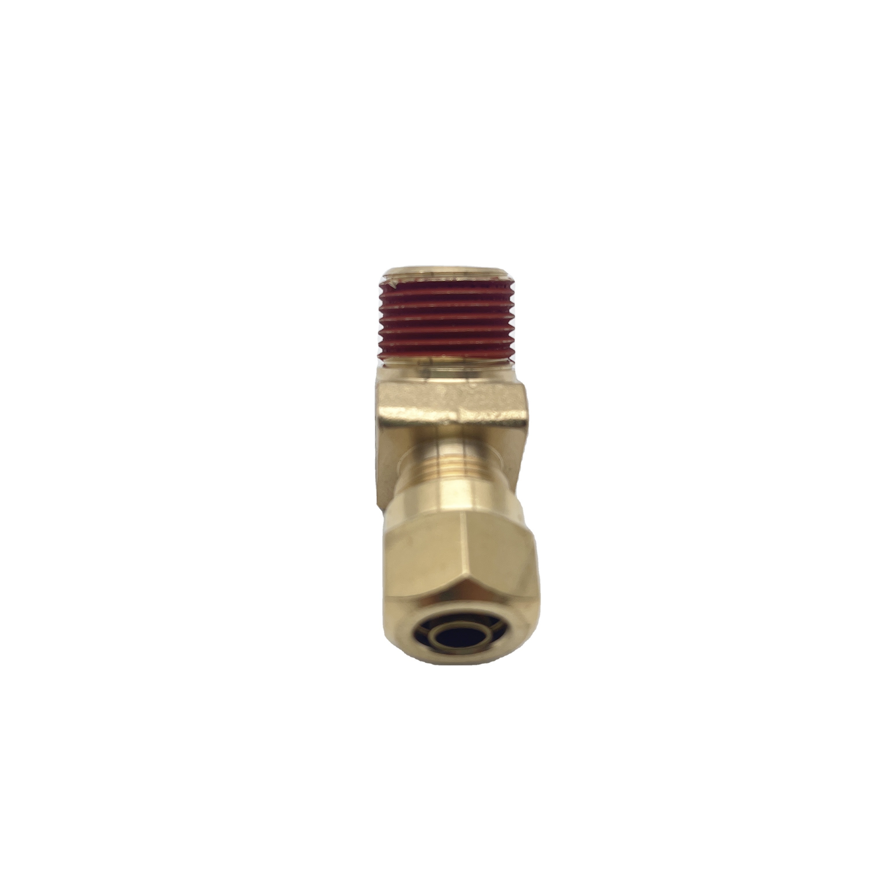 Pneumatic Systems Brass Hoses And Fittings Dot Push In Fittings T Shaped Pipe Elbow