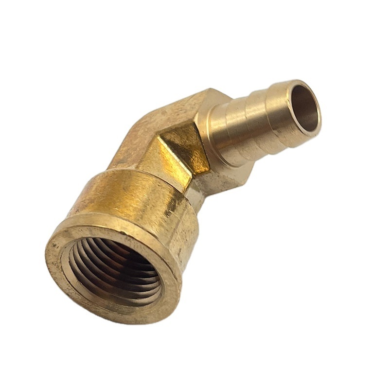 Push To Connector Push In Swivel Female Elbow 90 Degree  MALE DOT Air Brake Brass Fittings