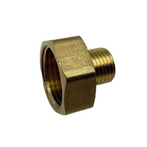 Male Thread Connector GHT to NPT Adapter Brass Fittings Garden Hose Adapter Industrial Metal Brass Fittings