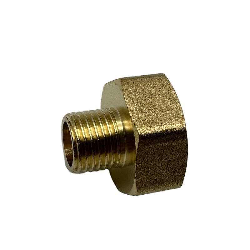 Male Thread Connector GHT to NPT Adapter Brass Fittings Garden Hose Adapter Industrial Metal Brass Fittings