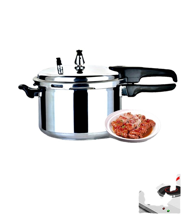 5L High Quality Multifunction Cookware Mirror Polished Pressure Cooker 22cm