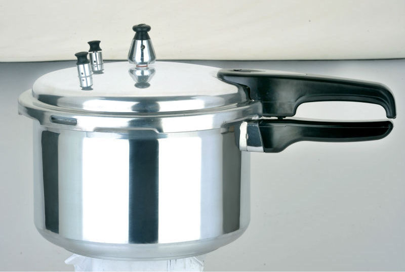 4L Factory aluminum Safety Straight body  Fast Cooking Pressure Cookers used for gas