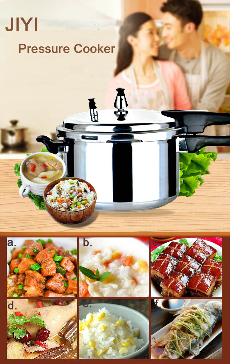 9L High Quality Multifunction Cookware Mirror Polished Pressure Cooker 26cm