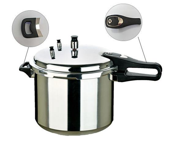 11L High Quality Multifunction Cookware Mirror Polished Pressure Cooker 28cm