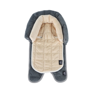 2-in-1 Baby Car Seat Support Cushion Pillow for Newborn Baby, Baby Head Neck Body Support Pillow with Adjustable Liner