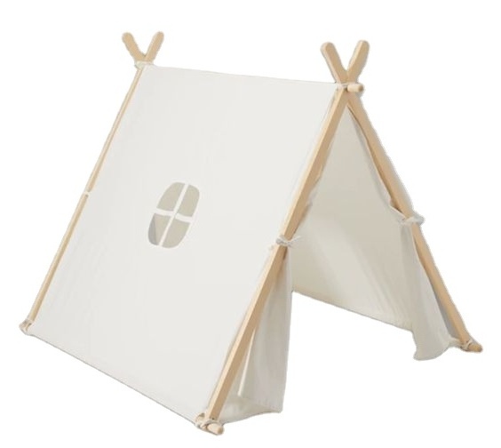 Classic White Indian Kids Play Party House Funny Toy Tent Indoor Boy and Girl Play Teepee Children Tipi