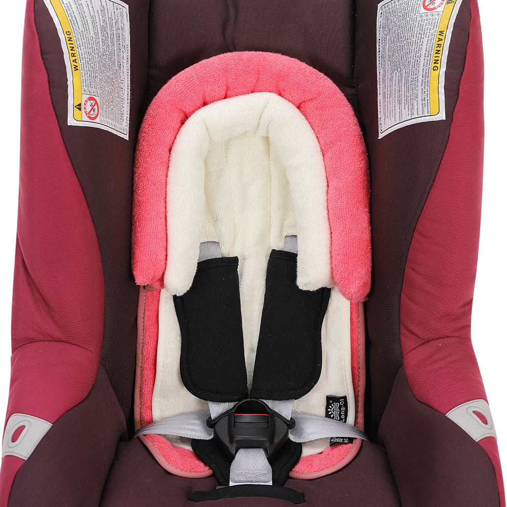 Universal Comfort Baby 2-in-1 Head Neck Pillow and Body Back Support Cushion For Car Seat Infant Toddler Soft Stroller Liner