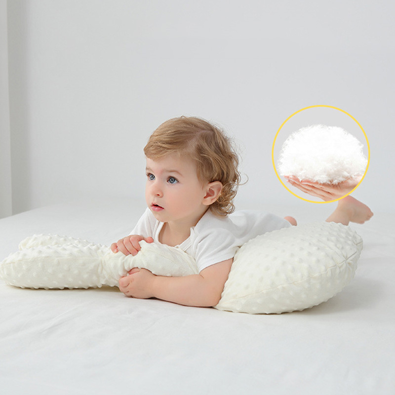 Baby Color Cartoon Rabbit Bubble Pile Toy Pillow with High Filling Cotton and Detachable Pillowcase