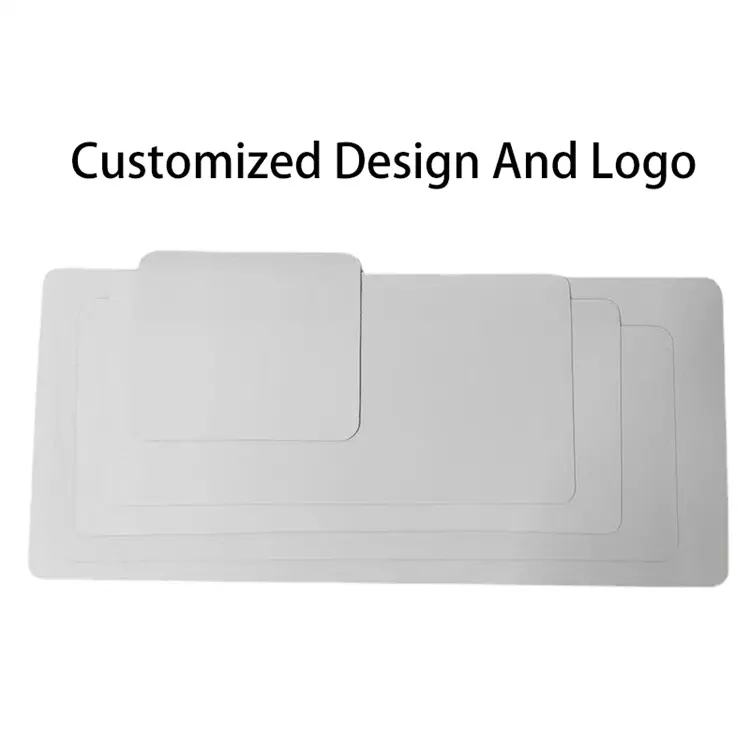 Custom Size Sublimation Mouse Pad Blanks Transfer Heat Press Printed Rubber Mousepad Blank Mouse Pads