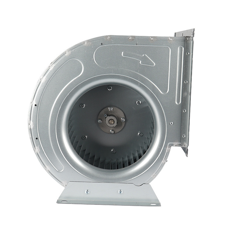 AC  motor fan High pressure 900WB high cfm AC backward curved centrifugal impeller radial blower fan