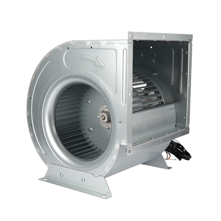 AC  motor fan High pressure 900WB high cfm AC backward curved centrifugal impeller radial blower fan