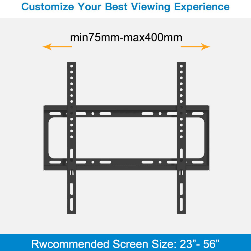 MAX VESA 400*400 180 degree Swivel Lcd Extendable Full Motion TV Rack Wall Stand Mount Bracket for 23