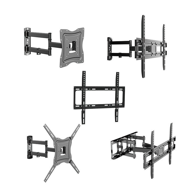 MAX VESA 400*400 180 degree Swivel Lcd Extendable Full Motion TV Rack Wall Stand Mount Bracket for 23