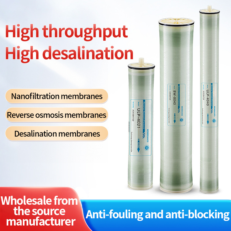 4040 & 8040 Reverse Osmosis RO Membrane Anti-contamination Water Filter Cartridge and Carbon Block