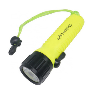 LED Torch Waterproof Diving Flashlight with Magnetic Control Switch