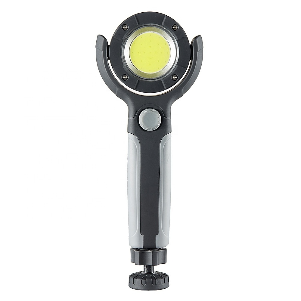 COB  Work Light 300 Rotating Stepless Dimming Rechargeable LED  Work Lamp with Magnetic Base