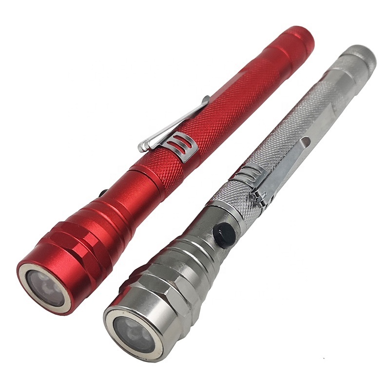 Flexional Torch HOT-Sale Promotion Gifts Aluminium Mini LED Stretch Bending Flashlight with Magnet