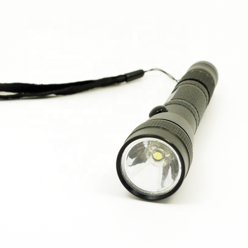 HOT-Sale Promotion Gift Black Small LED Flashlight