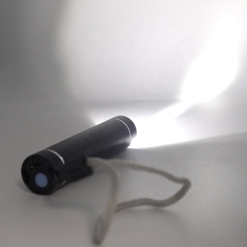 Mini USB Rechargeable Flashlight Pocket LED Torch