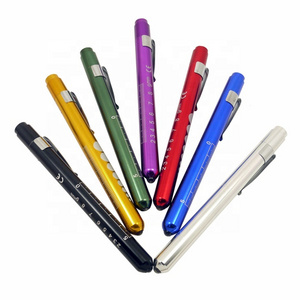 Nursing Pen Light Doctor Torch Customized Led Medical Penlight with Pupil Gauge for Nurse