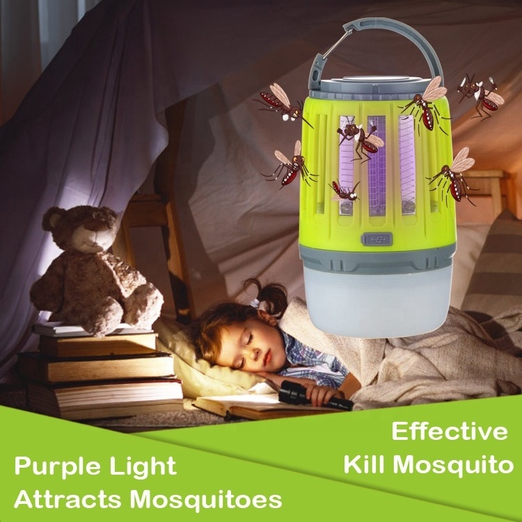 Rechargeable UV LED Camping Mosquito Killer Lamp