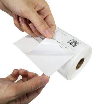 Removable Easy to Tear Not Rotten Adhesive Barcode Sticker Not Leaving Glue Three-proof Thermal Self-adhesive Label Paper