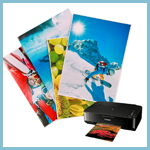 20pcs per pack A4 High Glossy Cast Coated Single Side 200gsm Inkjet Photo Paper