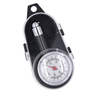 Manual High-precision Tire Pressure Gauge with Air Release Button 10-100 psi with Plastic Box