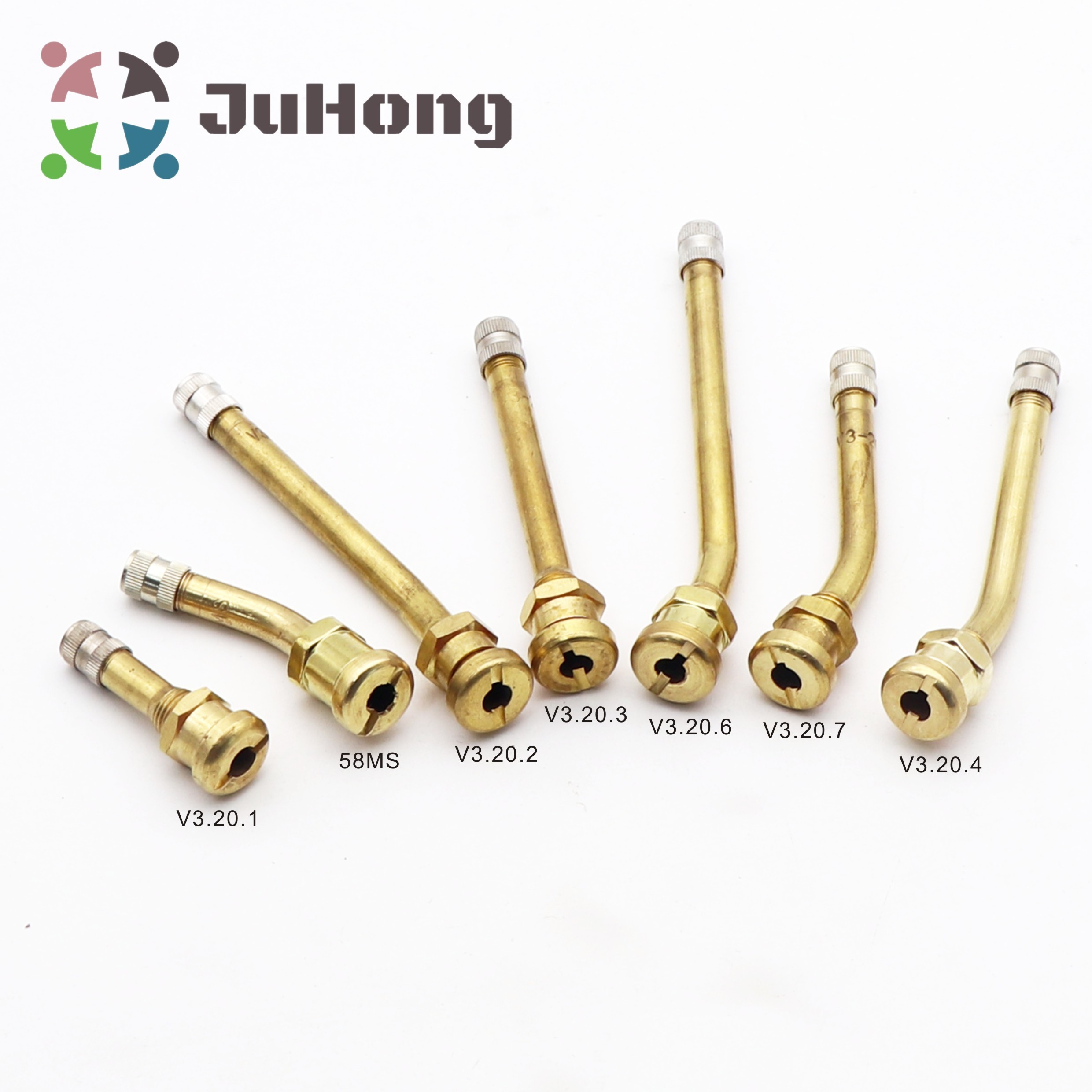 58MS V3.20.1 V3.20.2 V3.20.3 V3.20.4 V.3.20.6 V3.20.7 Truck Tire Valve Brass Stem Bus Tire Valve Tire Repair Truck Kits